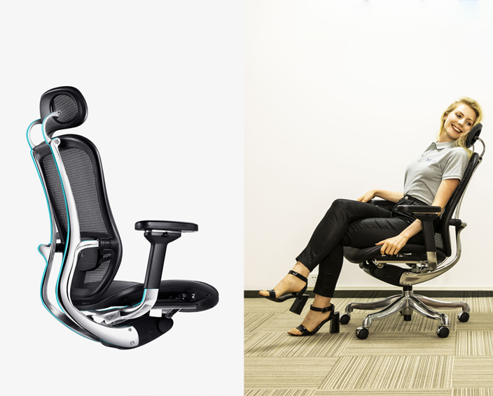 Lumbar support chair
