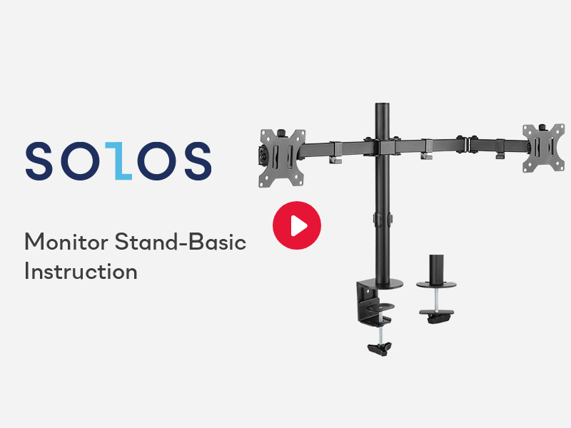 SOLOS Monitor Stand-Basic Chair
